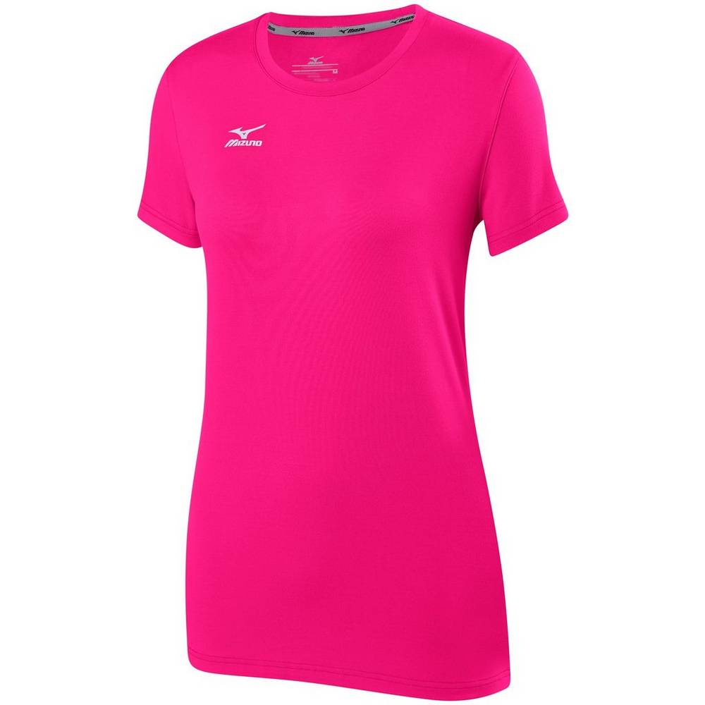 Camisetas Mizuno Voleibol Attack 2.0 Para Mujer Rosas 5297814-WV